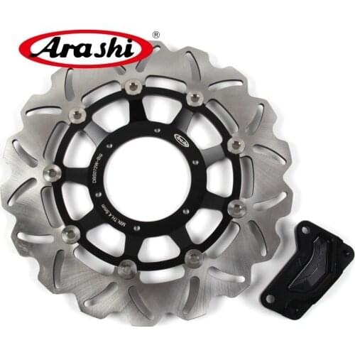 ARASHI CBR250R Oversized Floating Front Brake Disc CNC Disks Rotors For HONDA CBR 250 R CBR-R250 2010 2011 2012 Accessories