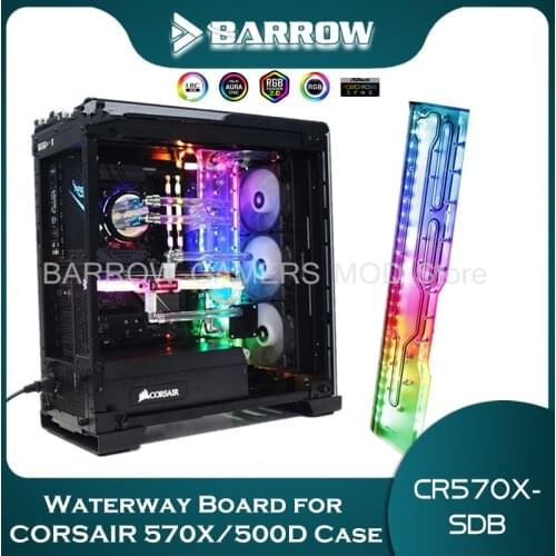 Barrow Corsair 570X/500D case dedicated LRC2.0 version waterway board CR570X-SDB