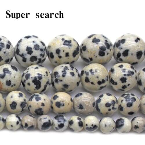 Handemade diy Quail Egg Color Spotted Stone Beads DIY Making Natural Stone Beads Round Loose Beads Jewelry Making 4~10mm beads