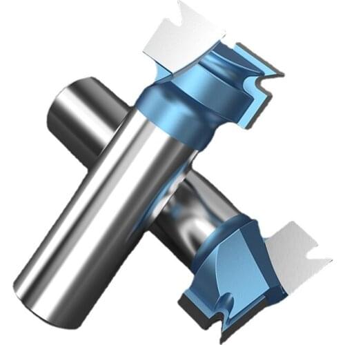 1pcs 1/2inch 12.7mm Shank Dovetail Milling Cutter for Hardwood Particle Board Processing Woodworking Tools Router Bits