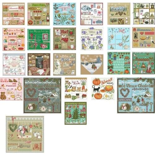 Lady Lafite style color ( linen /camel) aida 3 100% cotton threads Cross stitch sets styles Lovely Counted Cross Stitch Kit