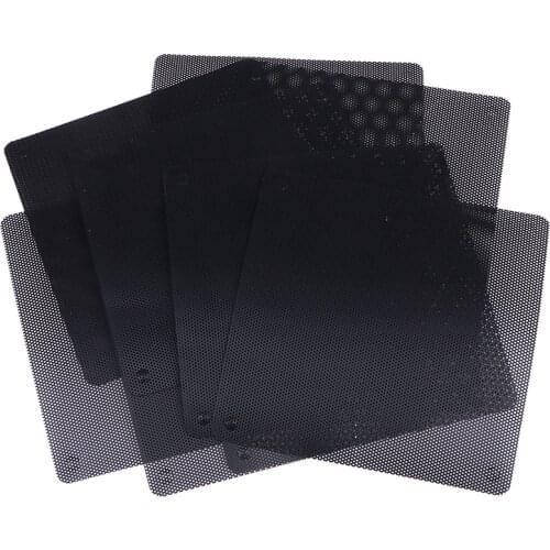 10pcs Computer PC Case 120mm Cooling Fan Magnetic Dust Filter Mesh Net Cover Computer Guard PVC Cooling Fan Antidust Net