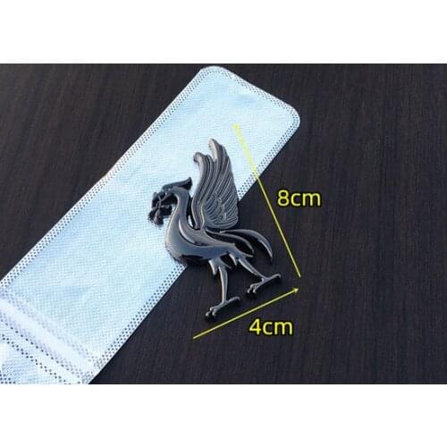 Metal Gun Phoenix Firebird Auto Emblem Badge Motorcycle Decals Fairing Decals Stickers Car Accessories