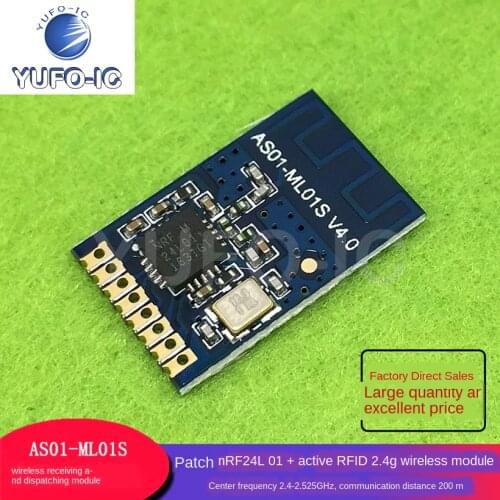 1PCS SMD Wireless Receiving and Dispatching Module NRF 24l01 + Active RFID/2.4G Wireless Data Transmission Module CC2500