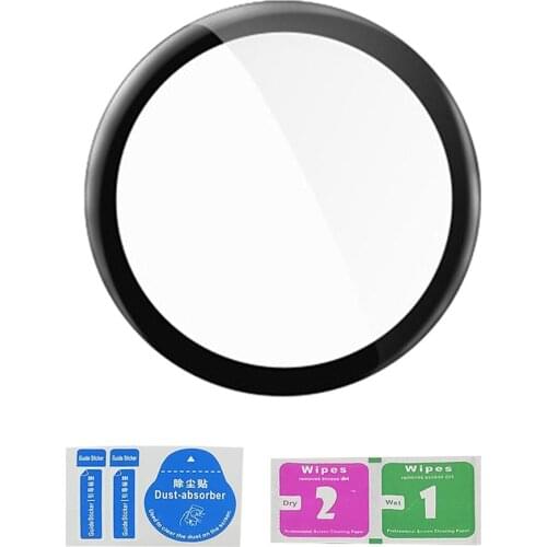 1Set Soft Protective Film Transparent Tempered Glass Film Screen Protector for Samsung Galaxy Watch ACTIVE Watchband Accessories