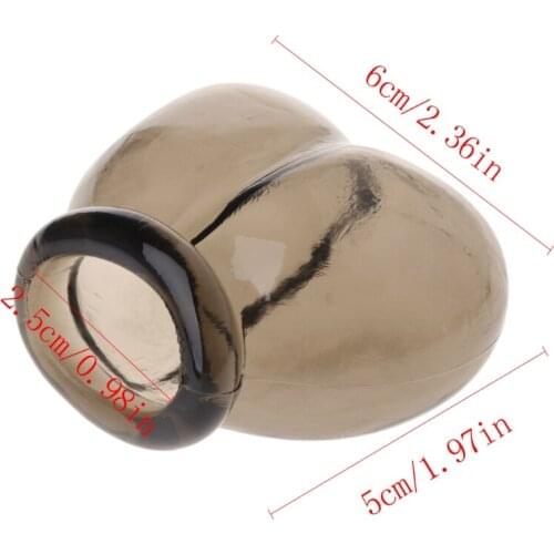 Soft Scrotum Sleeve Delay Premature Ejaculation Penis Ring Adult Sex Toy For Man