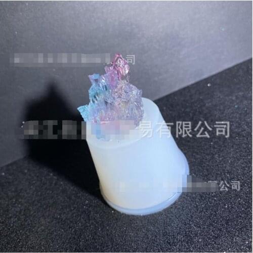 New Silicone Mould Dried Flower Resin Decorative DIY Crystal icicle Crystal cluster Type epoxy resin molds for jewelry