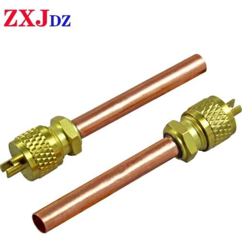 1pcs refrigerator check valve refueling head 62mm quick connector/refrigerant filling valve refrigeration accessories