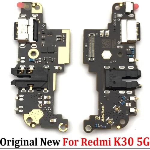 Charger Board PCB Flex For Xiaomi Redmi K30 5G Original USB Port Connector Dock Charging Ribbon Cable