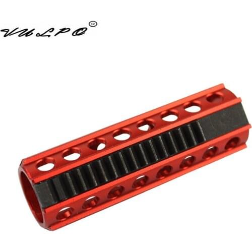VULPO CNC Aluminum Full Steel 14 Teeth Piston for Ver 2/3 Airsoft AEG Gearbox Hunting Accessories