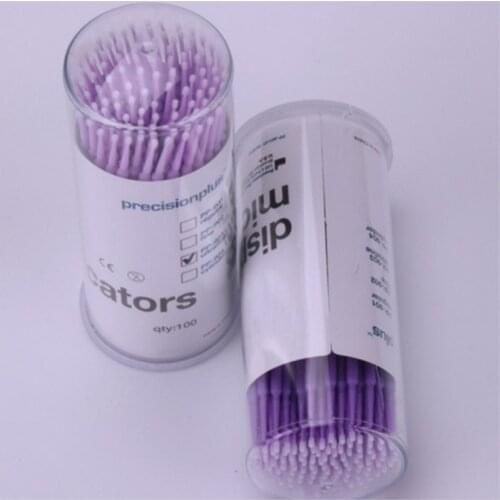 Durable Micro Makeup Brushes Disposable Eyelash Extension Individual Applicator Mascara Brush For girl Makeup Tools dhl 200sets