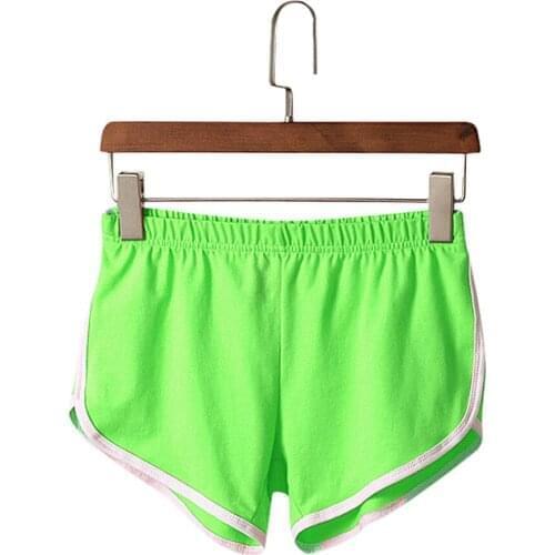 Waist Side Striped High waisted Elastic Waist Casual Solid cheap stuff Outdoor Sportswear Shorts Basic Slip Bike Shorts Шорты