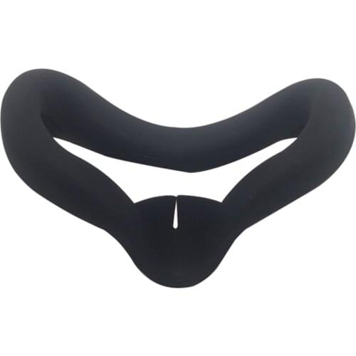 Silicone Face Cover For Oculus Quest 2 VR Anti-Sweat Prevent Light Leakage Washable Eye Pad Cap Premium Protective Accessories
