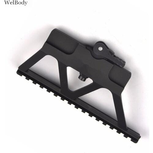 Tactical Quick Detach AK Railed Scope Mount for AK 1913 Mil Spec Rail Hunting Airsoft Rifle Gun Accessory Base