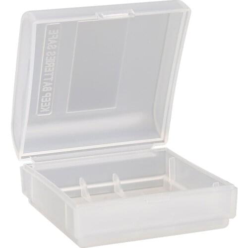 TrustFire Battery Storage Box Lithium Battery Case Holder Plastic Waterproof Bag With Clip For CR123 Li Ion Rechargeable Cell