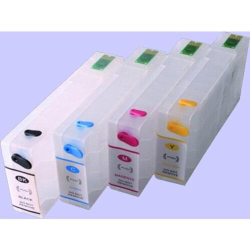 Vilaxh T7891 Refillable Ink Cartridge For Epson T7891 - T7894 Workforce Pro WF-5110DW WF-5190DW WF-5620DWF WF-5690DWF With Chip