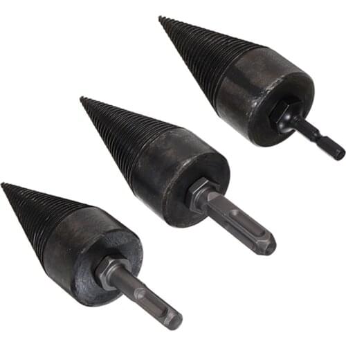 Firewood Splitter Machine Drill High Speed Twist Wood Cone Reamer Punch Driver Drill Bit Split Drilling Tools 100*42mm