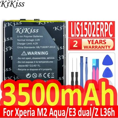3500mAh Battery For Sony Xperia Z L36h L36 c6602 C6603 / S39H C2305 / M2 S50H D2303 D2305 D2306 Mobile Phone Battery LIS1502ERPC