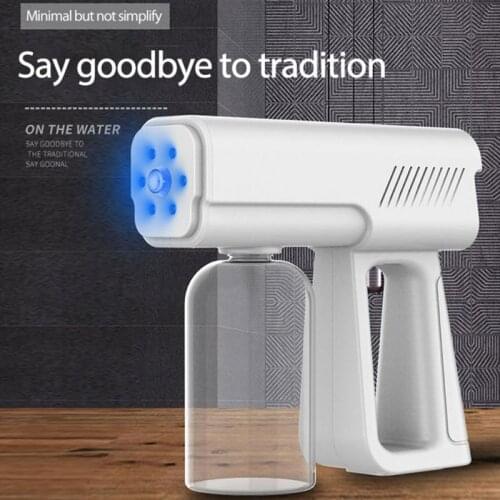 380ML New Disinfection Sprayer Nano Disinfection Diffuser Portable Wireless Charging Disinfection Gun Disinfection Atomizer