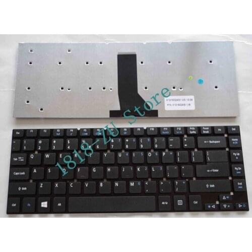 YALUZU English US Black Keyboard for ACER TravelMate P246-M TMP246-M P246-MG