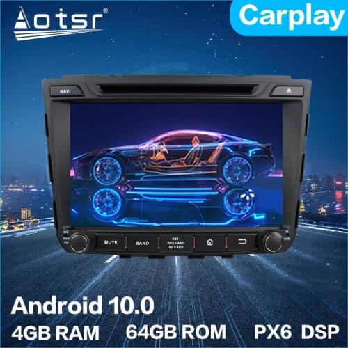 Android 10.0 Car HD Multimedia For Hyundai IX25 2014 - 2020 Stereo DVD 4G 64GB PX6 Auto GPS Navigation Stereo radio DSP +Carplay