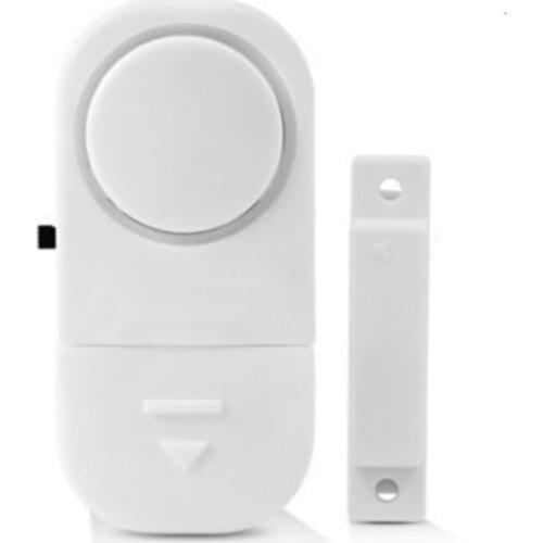 Wireless Home Security Burglar Alarm, Magnetic Sensor Door Window Alarm, 80dB, Self-adhesive Door Alarm for Home Hotel