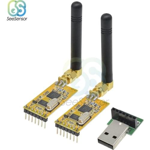 3.3V-5V APC220 Wireless RF serial Data Modules With Antennas USB Converter Adapter for Wireless Sensor Automated Meter Reading