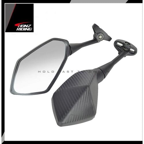 For Ducati 848 1098 1199 899 1299 800 999 749 1000 959 Motorbike Scooter Rear View Mirror Carbon-Look