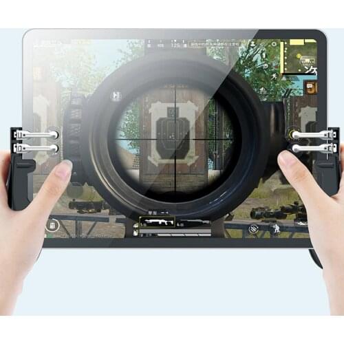 H11 PUBG Gamepad Controller Six Finger Shooting Game Joystick Handle For Ipad Tablet L1R1 Fire Button Aim Key PUBG Trigger