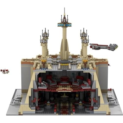 MOC Military Series House Temple High-End Base Building Blocks Wars Architecture Bricks Assembly Game Toys for Kid Birthday Gift