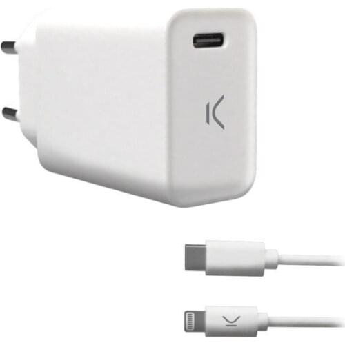 Wall Charger KSIX MFI 18W White