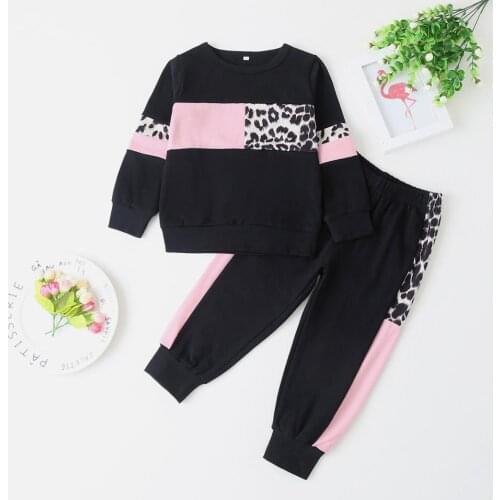KEAIYOUHUO Toddler Girls Clothes 2021 New Spring Outfits Suits Tracksuit For Girls Clothing Sets T-shirt+Jeans Kids Clothes Sets