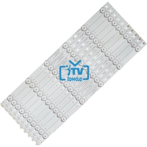 10PCS LED Backlight strip 4708-K420WA-A2213V01 For 42PFL1335/T3 42CE390LED 42E31X LE42D31 42D59EDS LE42KUH3 LK42D LK-42 LK42