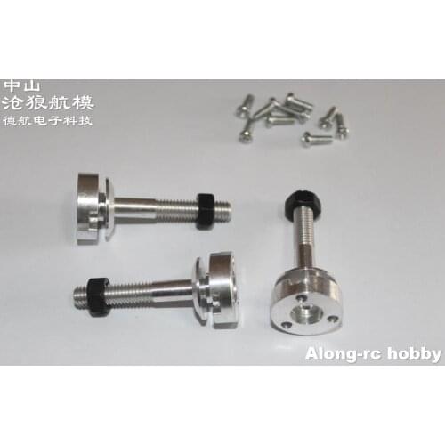 Free shipping 3pcs RC Airplane Spinner part for 3648-550KV (Wingspan 1200mm PT17 or PC-9 F4U T6) Motor Shaft Propeller Adaptor