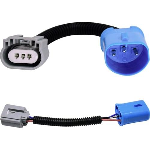 YUNPICAR 9007 9004 HB5 Male To H13 9008 Female Ceramics Connector Wire Wiring Harnes Adapters Socket For 9007 H13 Headlight 2PC