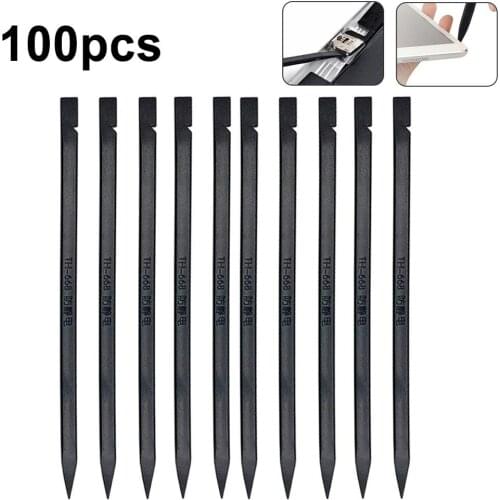 100Pcs Plastic Spudger Opening Pry Tools for iPhone Mobile Phone Tablets Laptop