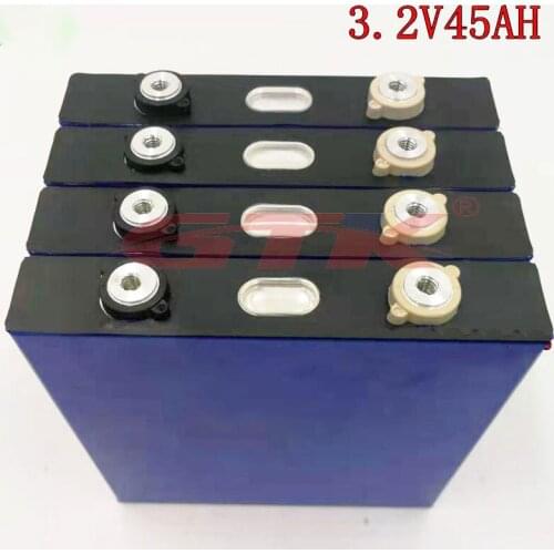 4pc High rate 3.2v 42ah 45ah lifepo4 cells 3C discharge for Diy 12V 24v solar energy RV camper motorhome-Low internal resistance
