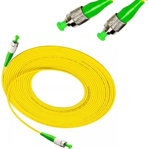 5PCS/bag FC/ APC-FC/ APC Simplex mode fiber optic patch cord Cable 3.0mm FTTH fiber optic jumperGood Durability