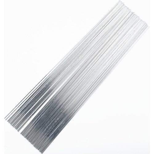 50pcs Aluminum Welding Electrodes Flux Cored Tig Or Mig Brazing Wire Air Condition Brazing Soldering Repairing Welding Rods