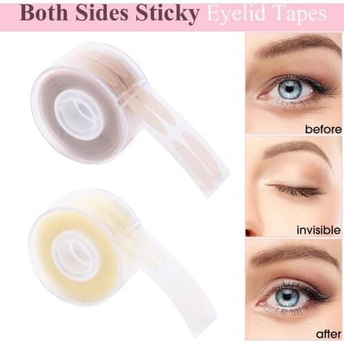 600Pcs/box Big Eyes Eyelid Sticker Invisible Anti-Allergy Easy Tear Double Eyelid Tape Transparent Self-adhesive Eyelid Tape