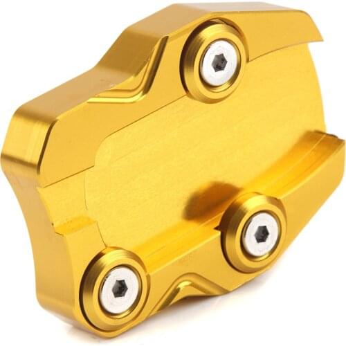 Motorcycle Accessories CNC Kickstand Sidestand Stand Extension Enlarger Pad For HONDA PCX125 PCX 125 PCX150 PCX 150 2016 2017