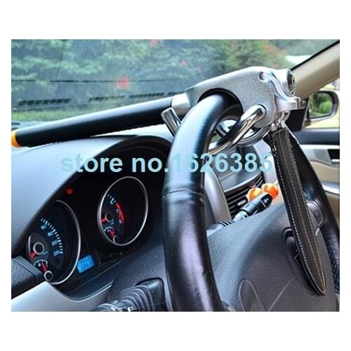 Air lock Car steering wheel lock auto anti theft safety hammer break window