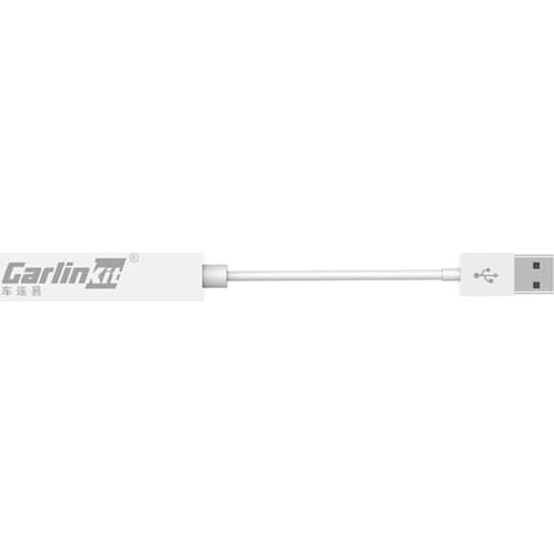 Carlinkit Wired Connection Dongle for Android Navigation Player Smart Link USB Stick with Android Auto, White