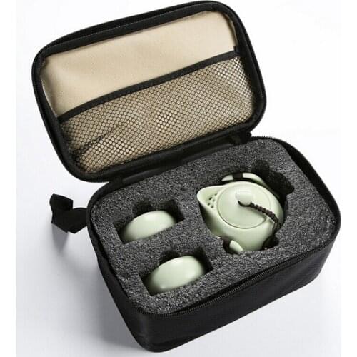 Tea set Include Pot and 2 Cup, High quality elegant gaiwan,Beautiful and easy teapot kettle Mug of Tea Ceremony Teapot