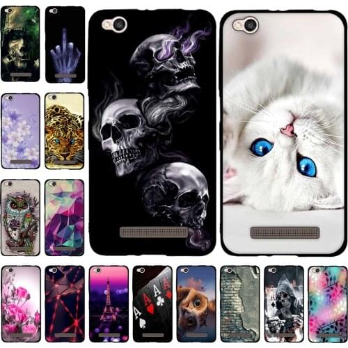 Case For Xiaomi Redmi 4A Case Silicon Back Cover Soft TPU Capa Funda Coque Shell Bumper Cat Cartoon Mobile Phone Case Protective