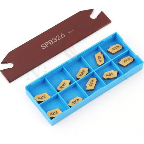 SPB226 SPB332 Grooving lathe tool holder SP200 SP300 SP400 Carbide Grooving insert High quality CNC Lathe Cutting Tool Holder