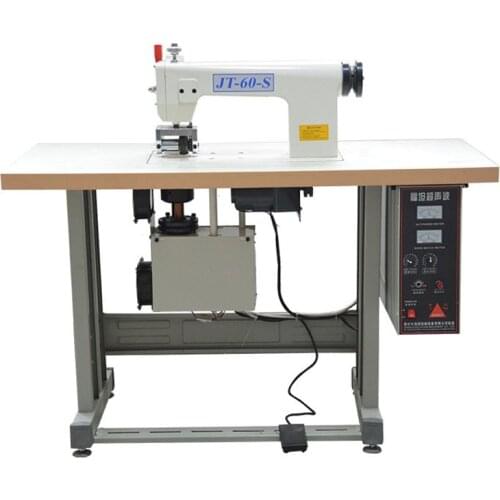 JT-60-S Ultrasonic Sewing Machine Electric Single-Head Crimping Machine Handkerchief Curtain Woven Bag Sewing Machine LK