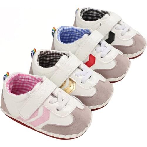 Toddler Baby Boy Girl Casual Shoes Newborn Infant Cotton Soft Anti-Slip Sole Velcro First Walkers Sneaker