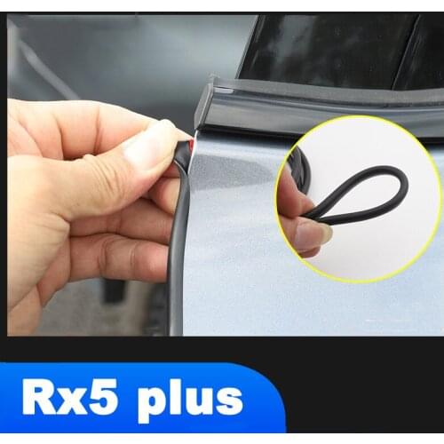 Lsrtw2017 Car Door Sealing Anti-collision Strip Trims for Mg Roewe Rx5 Plus 2020 2021 Interior Accessories Auto Styling