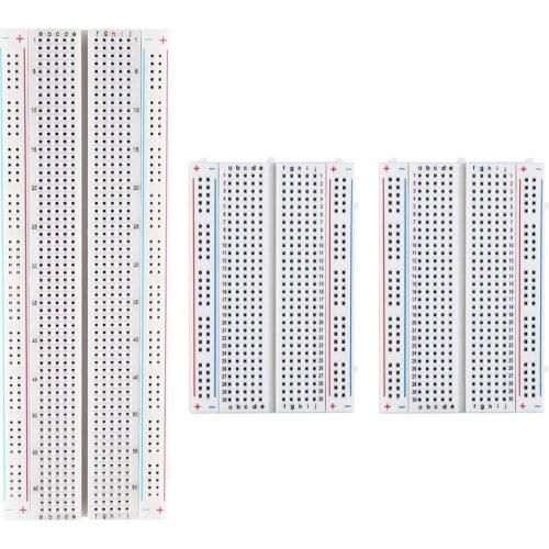 Breadboard 830 Tie Point 400 Tie Points Breadboard Solderless Prototype PCB Board Kit for Arduino Proto Shield